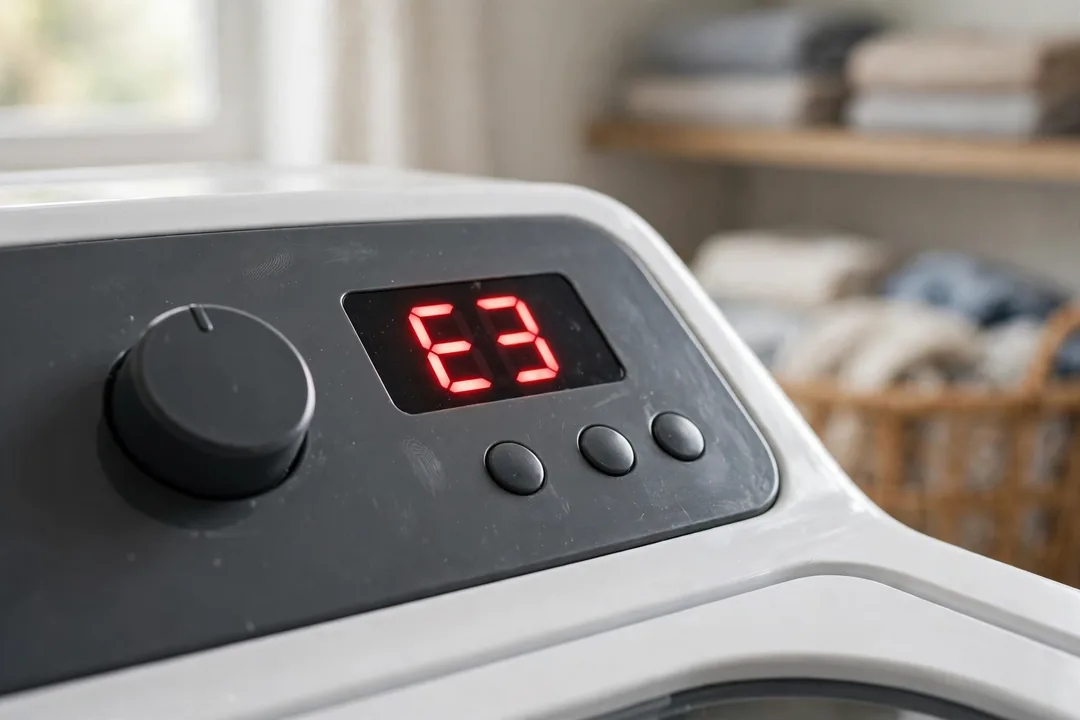 Maytag Washer Error Codes: maytag top load washer display flashing an error code on the control panel